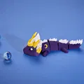 Moon Dragon - Móc Khóa Rồng Khớp Nối Linh Hoạt - Thumbnail 5