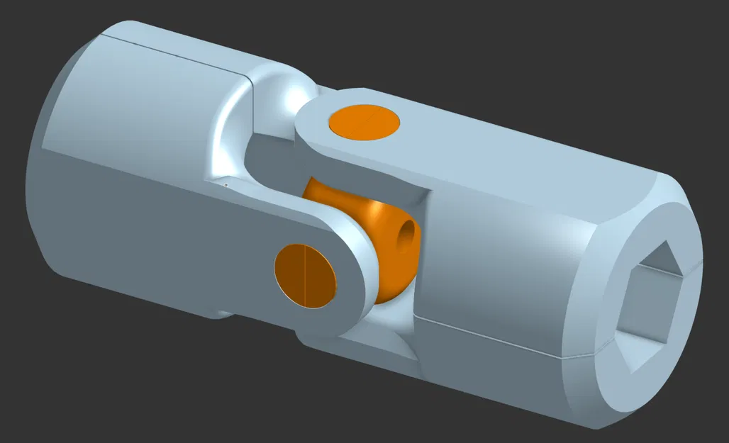 Khớp nối Cardan (Kardan) in 3D siêu bền - Image 2