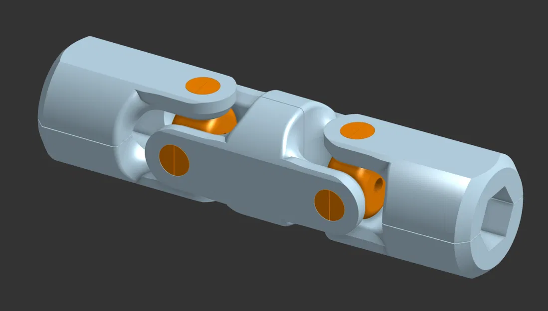 Khớp nối Cardan (Kardan) in 3D siêu bền - Image 3