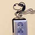 Mô hình trang trí công tắc/ổ cắm hình Snoopy – File in 3D 20 - Thumbnail 1