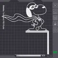 Mô hình trang trí công tắc/ổ cắm hình Snoopy – File in 3D 20 - Thumbnail 2