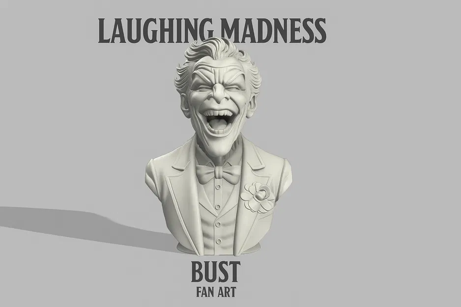 Tượng Bán Thân Laughing Madness (Joker) - Image 1