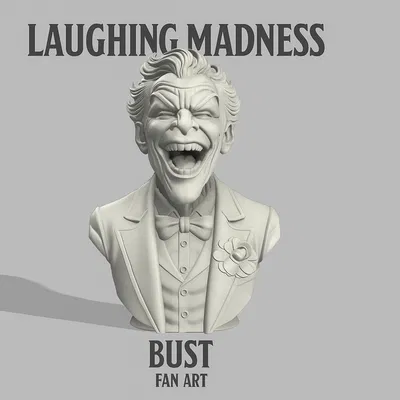 Tượng Bán Thân Laughing Madness (Joker)