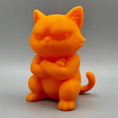 Judge Cat – Tượng mèo cưng khoanh tay phán xét để bàn