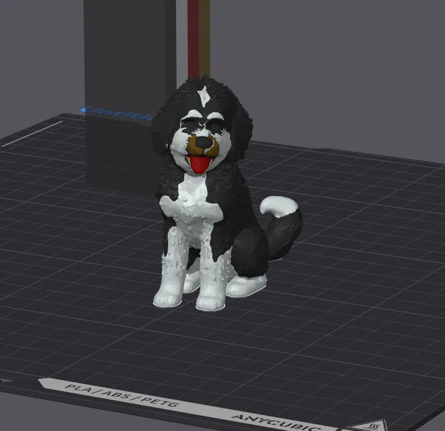 Tượng Chó Bernedoodle (In đa màu hoặc đơn sắc) - Image 6