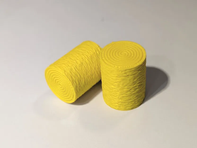 Mô hình cuộn rơm 3D (Toy Hay Bale) cho bộ đồ chơi nông trại - Image 2