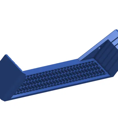 Giá treo build plate 355mm (+350mm) cho SV08 / Voron (gắn tường)