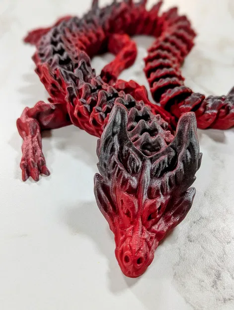 The Articulating Blood Dragon - Mô hình rồng khớp nối - Image 2