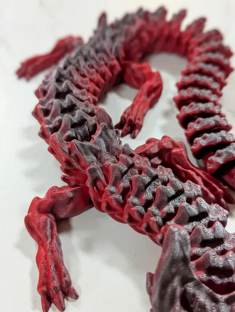 The Articulating Blood Dragon - Mô hình rồng khớp nối - Image 4