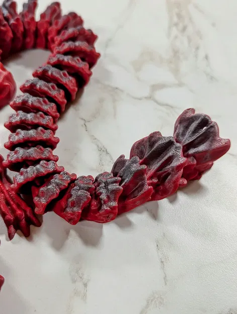 The Articulating Blood Dragon - Mô hình rồng khớp nối - Image 6