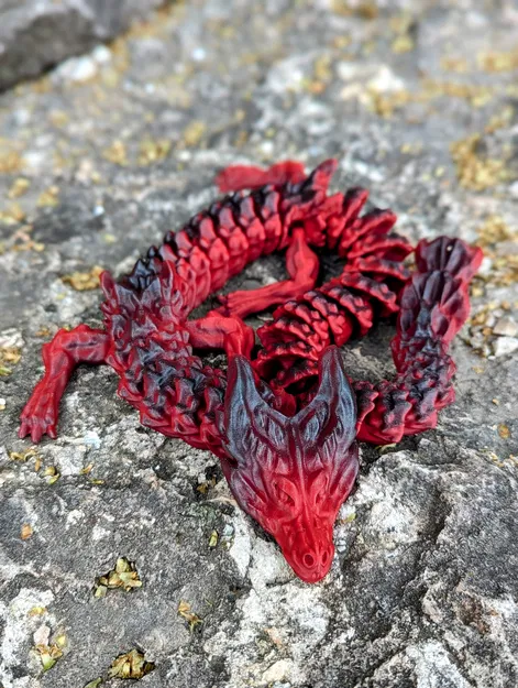 The Articulating Blood Dragon - Mô hình rồng khớp nối - Image 7