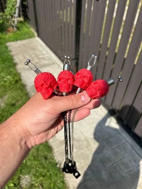 Mẫu Swinger Báo Cá Hình Đầu Lâu Cá Tính Cho Cần Thủ - Image 1