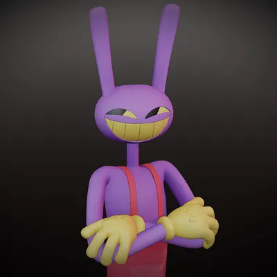 Mô hình 3D Jax Digital Circus