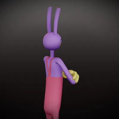 Mô hình 3D Jax Digital Circus