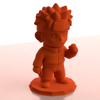 Mô hình 3D Uzumaki Naruto chibi đáng yêu - File in chất lượng cao