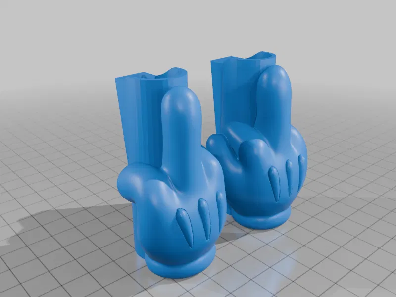 [Vỏ bọc Clipper] Mickey Mouse - Giơ ngón tay thối - Image 1