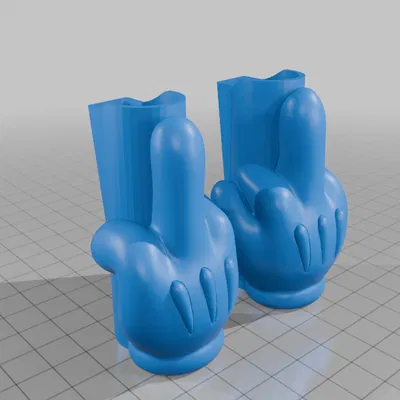 [Vỏ bọc Clipper] Mickey Mouse - Giơ ngón tay thối