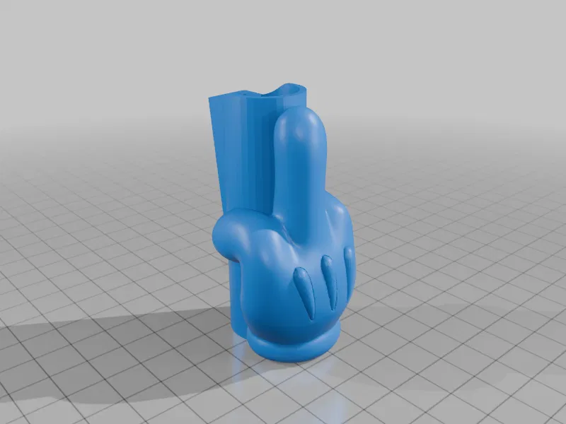 [Vỏ bọc Clipper] Mickey Mouse - Giơ ngón tay thối - Image 3