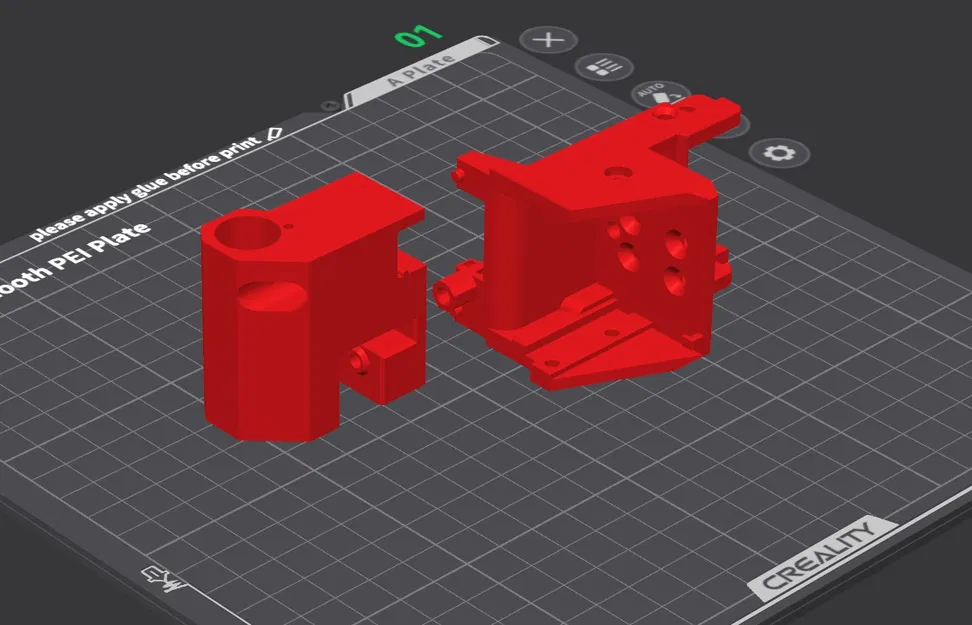 Bộ chuyển đổi ray trượt tuyến tính K1C / K1 / K1 MAX (MGN12, MGN9, GT2, GT1.5) - Image 7