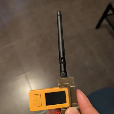 Vỏ bảo vệ (Case) 3D cho mô-đun NRF24L01 kết hợp với M5Stack