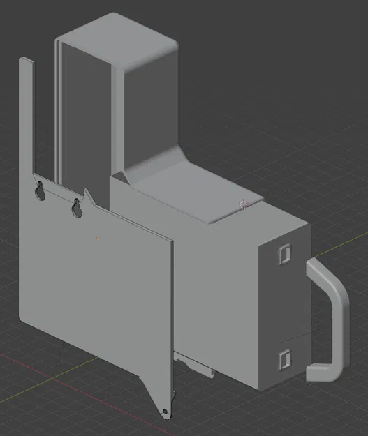 Ngăn chứa rác thải nhựa (poop drawer) cho Elegoo Centauri Carbon - Image 3