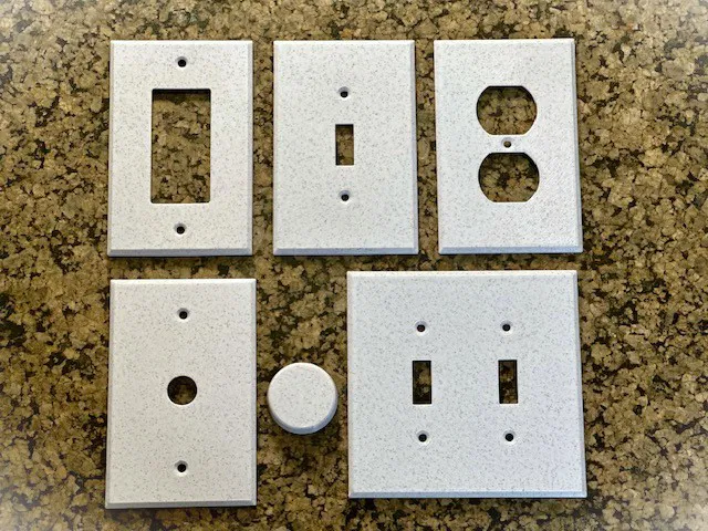 Bộ sưu tập mặt che ổ điện (Wall Plate) và núm vặn điều chỉnh độ sáng đèn - Image 1