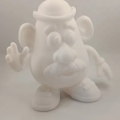 Mô hình 3D Ông Đầu Khoai Tây (Monsieur Patate) phong cách Pixar