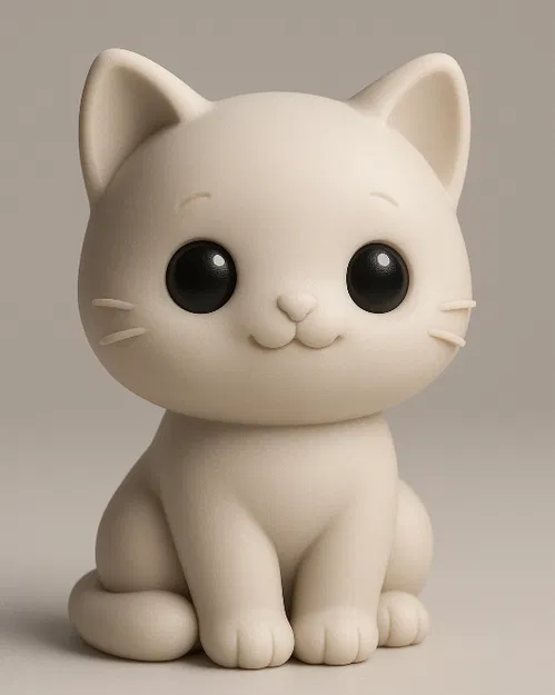 Mô hình chú mèo 3D siêu dễ thương trang trí bàn làm việc - Image 1