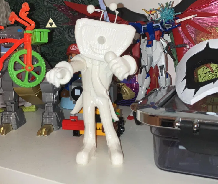 Mô hình in 3D nhân vật Mr. Tenna từ game Deltarune - Image 1