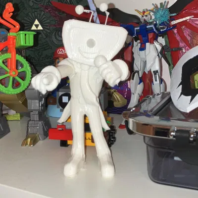 Mô hình in 3D nhân vật Mr. Tenna từ game Deltarune