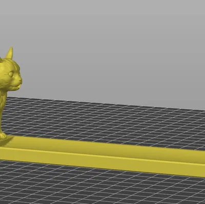 Đế Cắm Nhang Hình Mèo Rồng Với Lỗ Cắm Ở Miệng