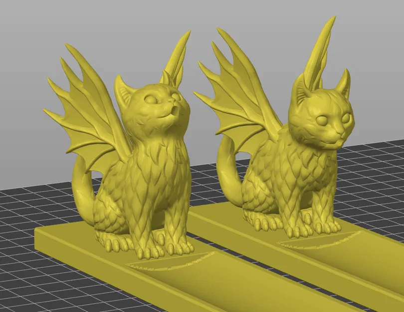 Đế Cắm Nhang Hình Mèo Rồng Với Lỗ Cắm Ở Miệng - Image 3