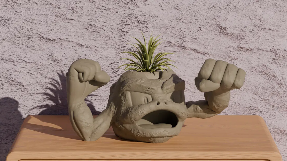 Geodude - Chậu Cây Pokemon - Image 1
