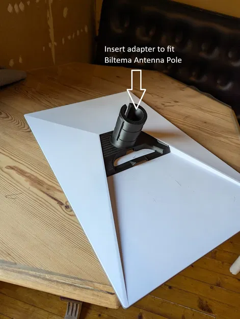 Adapter chuyển đổi ống trụ 38mm sang 43mm cho Starlink Gen3 - Image 1