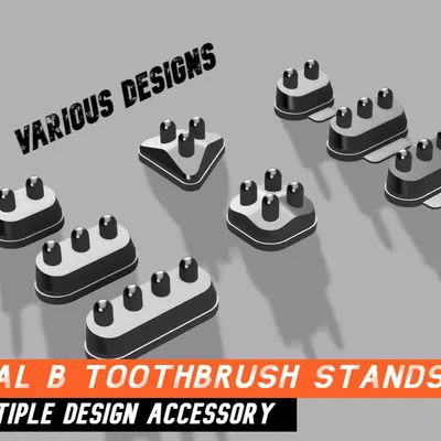 Các mẫu đế để bàn chải Oral B iO