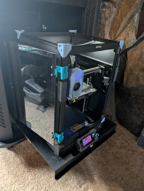 Sovol Zero - Bản lề cửa 270 độ có thể tháo rời (không cần thêm ốc vít/support) - Image 2