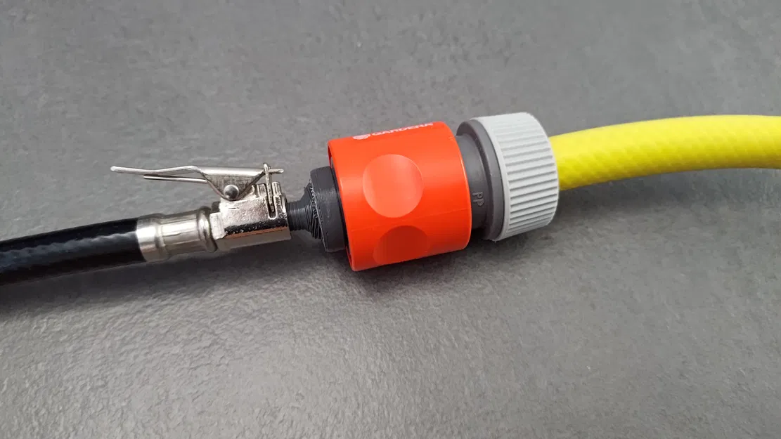 Adapter chuyển đổi từ van lốp xe sang đầu nối Gardena - Image 3