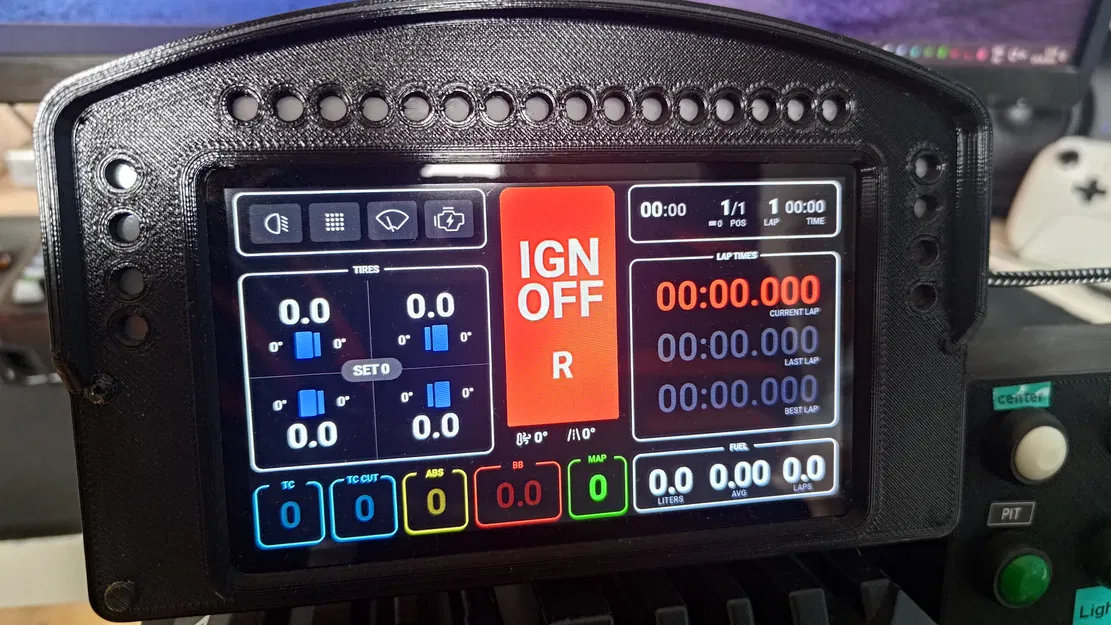 VoCore 5 Sim Dash với đèn LED báo tua - Image 3