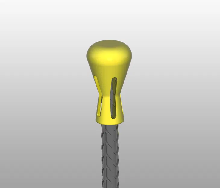 Nắp bảo vệ an toàn cho thép cây 6/8/10mm - Image 1