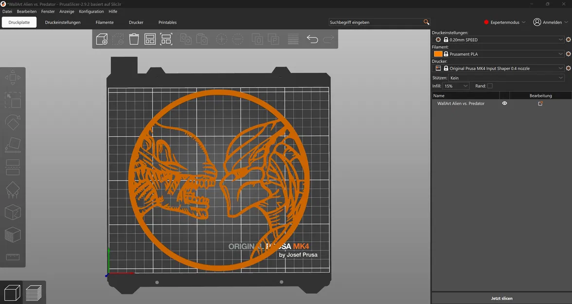 WallArt Alien vs. Predator - Tranh treo tường 3D độc đáo - Image 2
