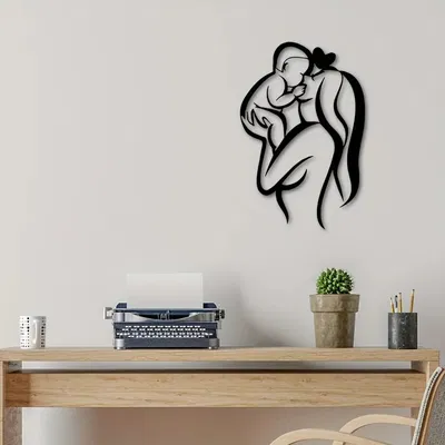 WallArt Baby Mother Love – Tranh treo tường 3D nghệ thuật
