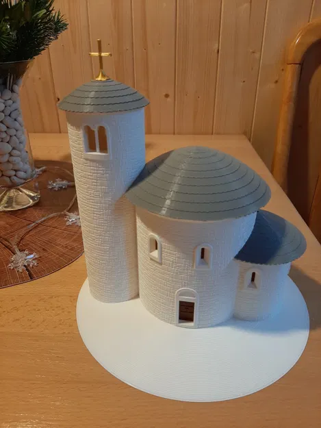 Mô hình 3D Rotunda thánh George - Kiến trúc cổ điển tinh xảo - Image 3