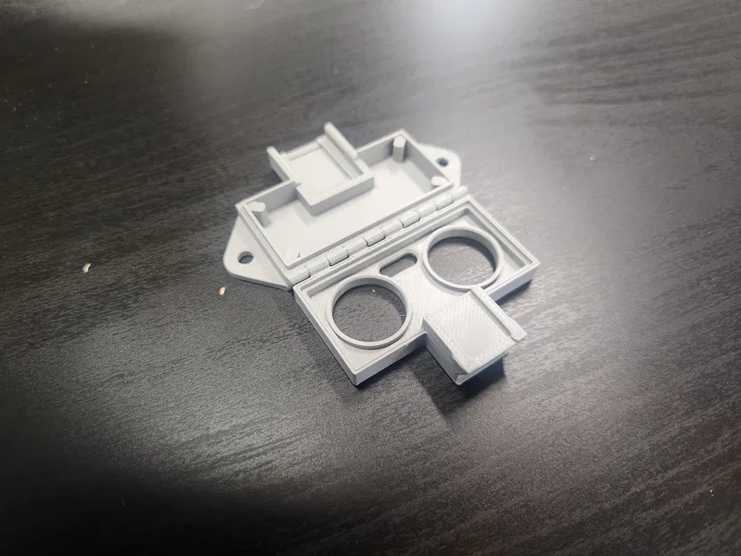 Hộp bảo vệ có bản lề cho cảm biến siêu âm HC-SR04 - Image 2