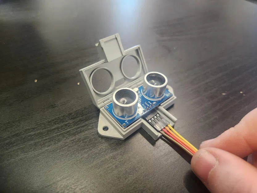 Hộp bảo vệ có bản lề cho cảm biến siêu âm HC-SR04 - Image 6