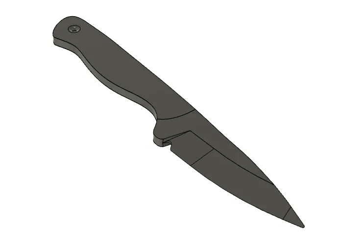 Mô hình dao trang trí 3D - Dự án in ấn thú vị và chi tiết - Image 1