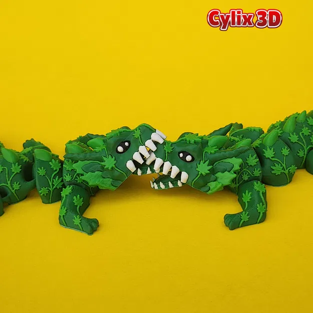 Rồng Cannabis Khớp Nối, Đồ Chơi Cắn Siêu Linh Hoạt - Image 3