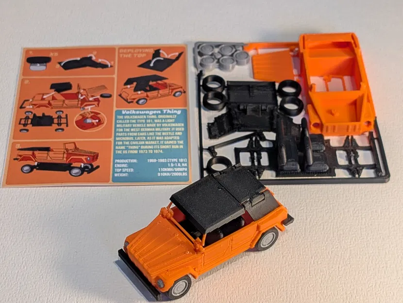 Mô hình Kitcard Volkswagen Thing - Image 6