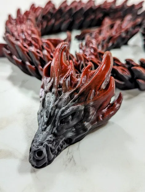 Mô hình Rồng Quỷ Cử Động - Articulated Demon Dragon - Image 1