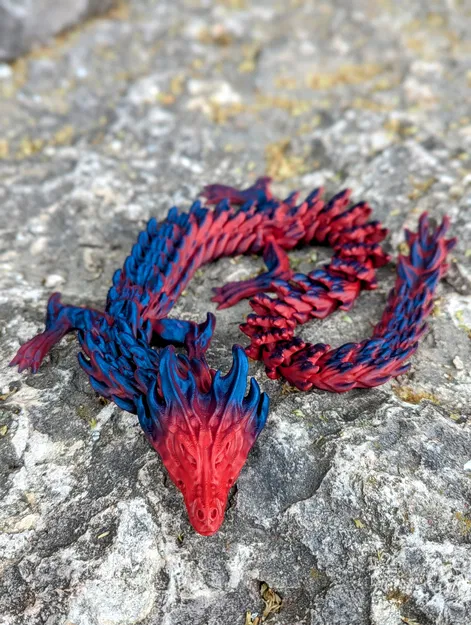 Mô hình Rồng Quỷ Cử Động - Articulated Demon Dragon - Image 4