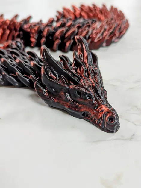 Mô hình Rồng Quỷ Cử Động - Articulated Demon Dragon - Image 8
